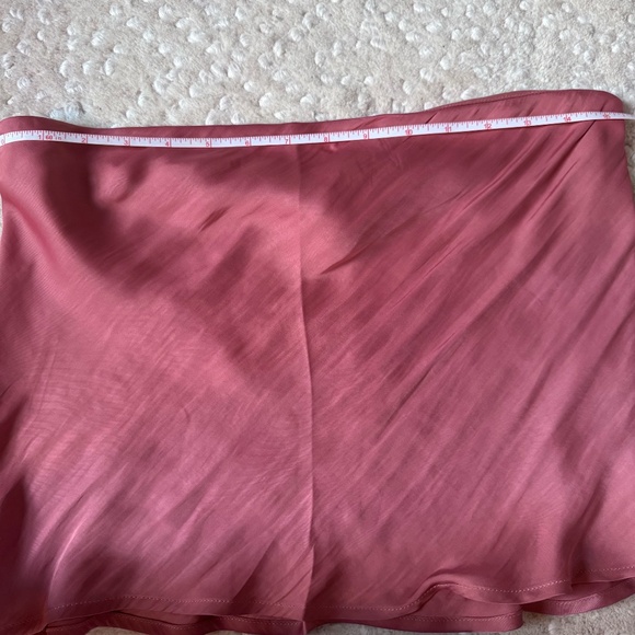 By Together Satin Strapless Tube Top Dusty Rose Mauve, Size Medium, NWT - Picture 10 of 12